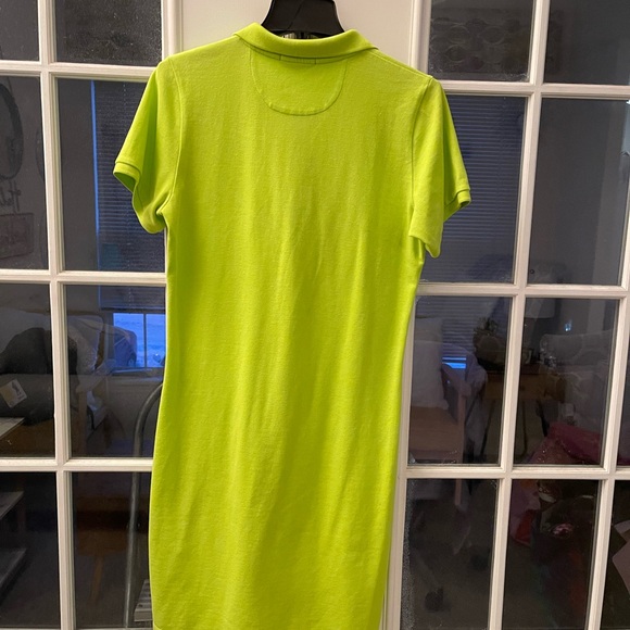 Foxcroft Lime Green Polo Shirt